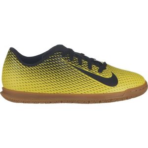 Nike JR BRAVATA IC žlutá 3.5Y - Dětská sálová obuv