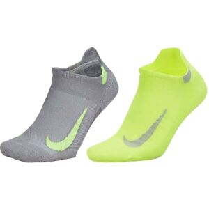 Nike MULTIPLIER Ponožky, šedá, velikost