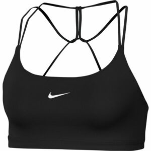 Nike INDY Dámská sportovní podprsenka, Černá,Bílá, velikost L