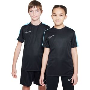 Nike DRI-FIT ACADEMY23 Dětské fotbalové tričko, černá, veľkosť XL