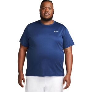 Nike NK DF UV MILER SS Pánské tréninkové tričko, tmavě modrá, velikost M