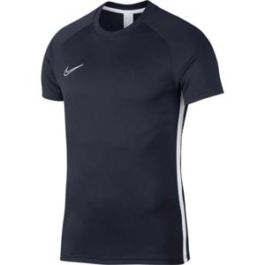 Nike NK DRY ACDMY TOP SS Pánské triko, Tmavě šedá,Bílá, velikost L