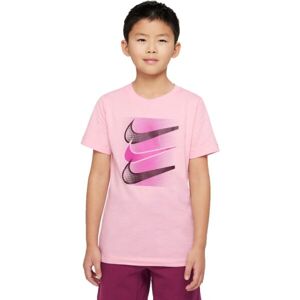 Nike Dětské tričko Dětské tričko, růžová, velikost M