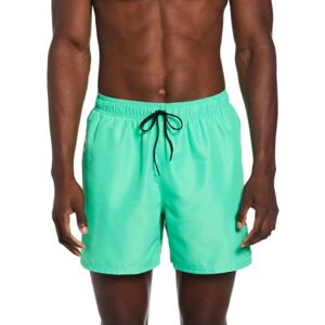 Nike SWOOSH BREAK 5 Pánské koupací šortky, zelená, velikost M