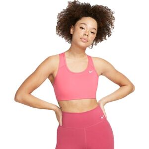 Nike MEDIUM NON PADED Dámská sportovní podprsenka, růžová, velikost XL