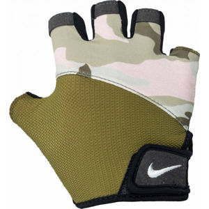 Nike GYM ELEMENTAL FITNESS GLOVES Khaki S - Dámské fitness rukavice