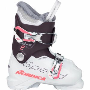 Nordica SPEEDMACHINE J 2 Dětské lyžařské boty, bílá, velikost 20.5
