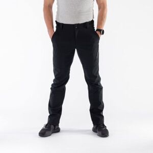 Northfinder ETIENNE Pánské softshellové kalhoty, černá, velikost XL