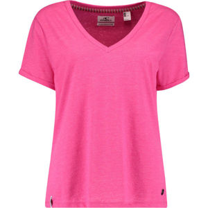O'Neill LW ROCK THE FLOCK T-SHIRT Růžová XL - Dámské tričko