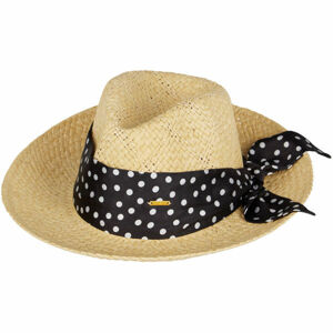 O'Neill BW BEACH SUN HAT Dámský klobouk, Béžová,Černá, velikost UNI