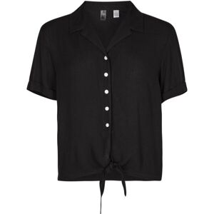 O'Neill CALI WOVEN SHIRT Dámská košile s krátkým rukávem, černá, velikost S