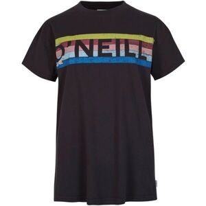 O'Neill CONNECTIVE GRAPHIC LONG TSHIRT Dámské tričko, černá, velikost M