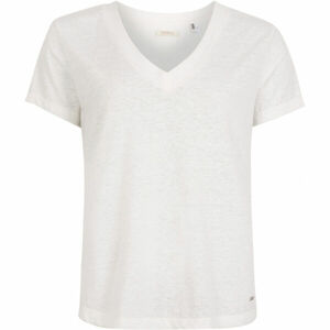 O'Neill LW ESSENTIALS V-NECK T-SHIRT Bílá XS - Dámské tričko