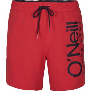 O'Neill ORIGINAL CALI Pánské koupací šortky, červená, veľkosť S