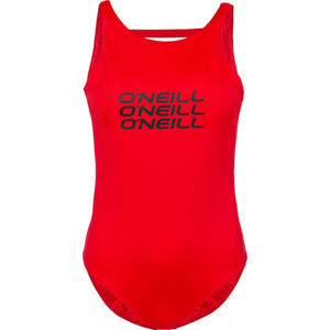 O'Neill PW NOOS LOGO BATHINGSUIT Dámské jednodílné plavky, červená, velikost 38