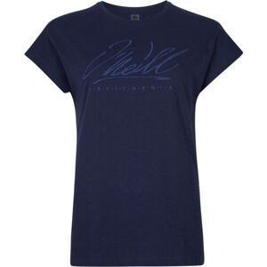 O'Neill SCRIPT T-SHIRT Dámské tričko, tmavě modrá, velikost XS