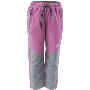 Pidilidi OUTDOOROVÉ KALHOTY Chlapecké outdoorové kalhoty, růžová, veľkosť 110