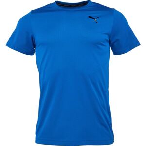 Puma TRAIN FAV BLASTER TEE Pánské triko, modrá, velikost S