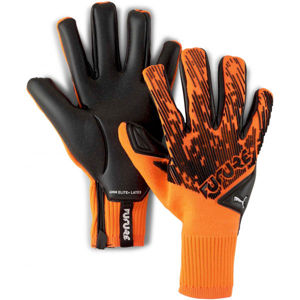 Puma FUTURE GRIP 5.1 HYBRID Pánské brankářské rukaviceukavice, oranžová, velikost 9