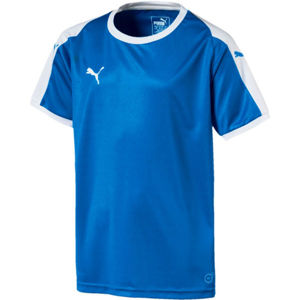 Puma LIGA  JERSEY JR modrá 152 - Chlapecké triko