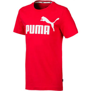 Puma ESSENTIALS LOGO TEE Chlapecké triko, modrá, velikost