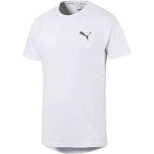 Puma EVOSTRIPE TEE bílá M - Pánské tričko