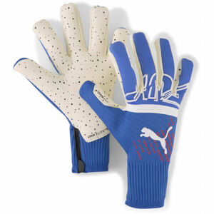 Puma FUTURE Z GRIP 1 HYBRID Pánské brankářské rukavice, modrá, velikost 11