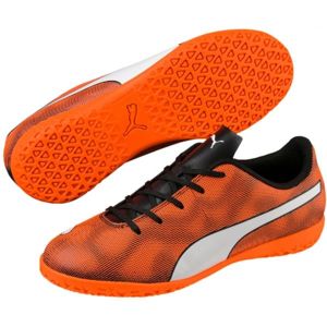 Puma RAPIDO IT JR oranžová 1 - Dětská sálová obuv