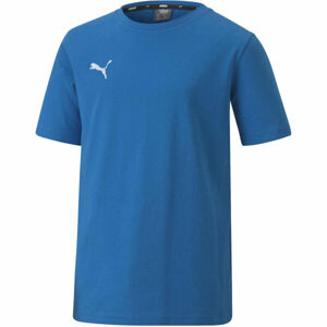 Puma TEAM GOAL 23 CASUALS TEE JR Chlapecké fotbalové triko, modrá, velikost 152