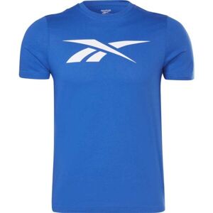 Reebok GS VECTOR TEE Pánské triko, modrá, veľkosť L