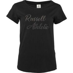 Russell Athletic DELI W Dámské tričko, černá, velikost L