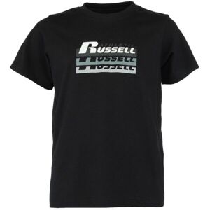 Russell Athletic TEE SHIRT BOY Dětské tričko, černá, velikost 128