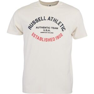 Russell Athletic TEE SHIRT Pánské tričko, béžová, velikost XXL