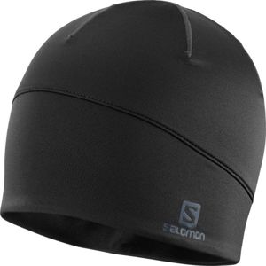 Salomon ACTIVE BEANIE Sportovní čepice, černá, veľkosť UNI