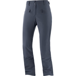 Salomon EDGE PANT W Dámské lyžařské kalhoty, tmavě šedá, veľkosť XS