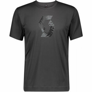 Scott TRAIL FLOW Cyklistické triko, černá, velikost M