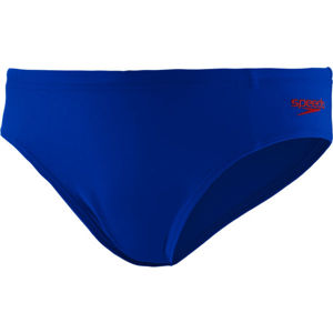 Speedo ESSENTIALS LOGO BRIEF Chlapecké slipové plavky, modrá, veľkosť 128