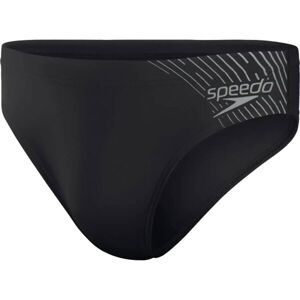 Speedo MEDLEY LOGO 7CM Pánské plavky, černá, velikost
