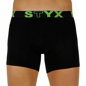 Styx MEN'S BOXERS LONG SPORTS RUBBER Pánské boxerky, černá, veľkosť L