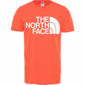 The North Face STANDARD SS TEE Oranžová M - Pánské triko