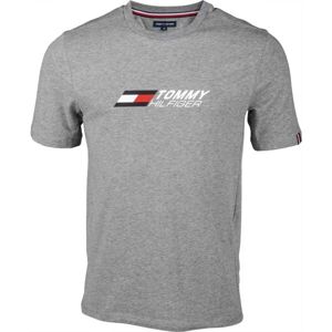 Tommy Hilfiger Pánské tričko Pánské tričko, červená, velikost XXL