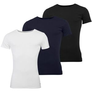 Tommy Hilfiger CN TEE SS 3 PACK PREMIUM ESSENTIALS Pánské tričko, bílá, veľkosť XL