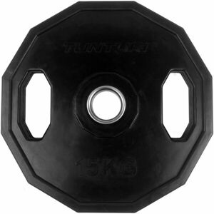 Tunturi OLYMPIC DISK 15 KG Nakládací olympijský kotouč, černá, velikost