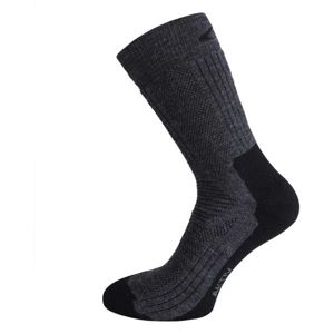Ulvang AKTIV Sportovní ponožky, Tmavě šedá,Černá, velikost 43-45