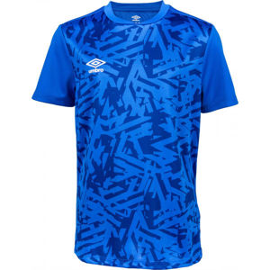 Umbro SHATTERED JERSEY Chlapecké sportovní triko, Modrá,Tmavě modrá, velikost XL