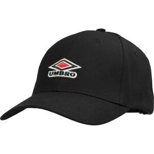 Umbro LOGO CAP Pánská kšiltovka, černá, veľkosť UNI