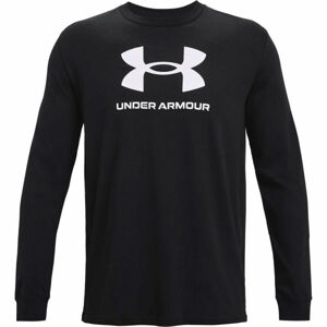 Under Armour UA SPORTSTYLE LOGO LS Pánské triko, bílá, velikost M
