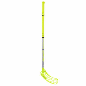 Unihoc EPIC COMPOSITE 32 Juniorská florbalová hokejka, Reflexní neon, velikost 87