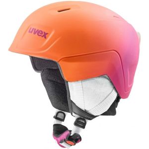Uvex MANIC PRO růžová (51 - 55) - Dětská lyžařská helma
