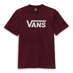 Vans CLASSIC VANS TEE-B Pánské tričko, vínová, veľkosť M